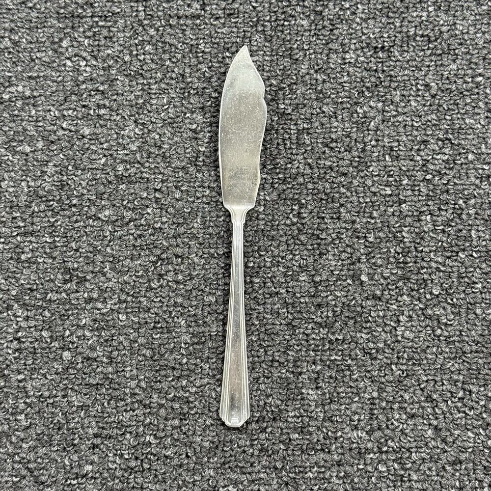 Alvin Vintage c1929 Dawn Silverplated Master Butter Knife Cheese Spreader